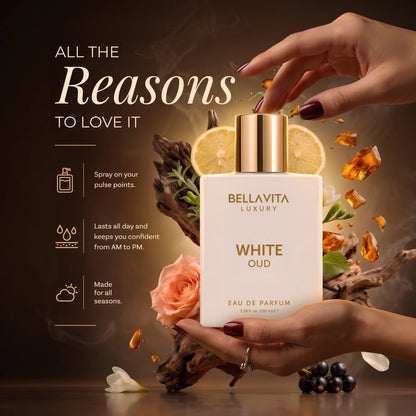 Bellavita Luxury White Oud Eau De Parfum 100ML