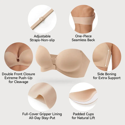 Vera Strapless Push-Up Bra