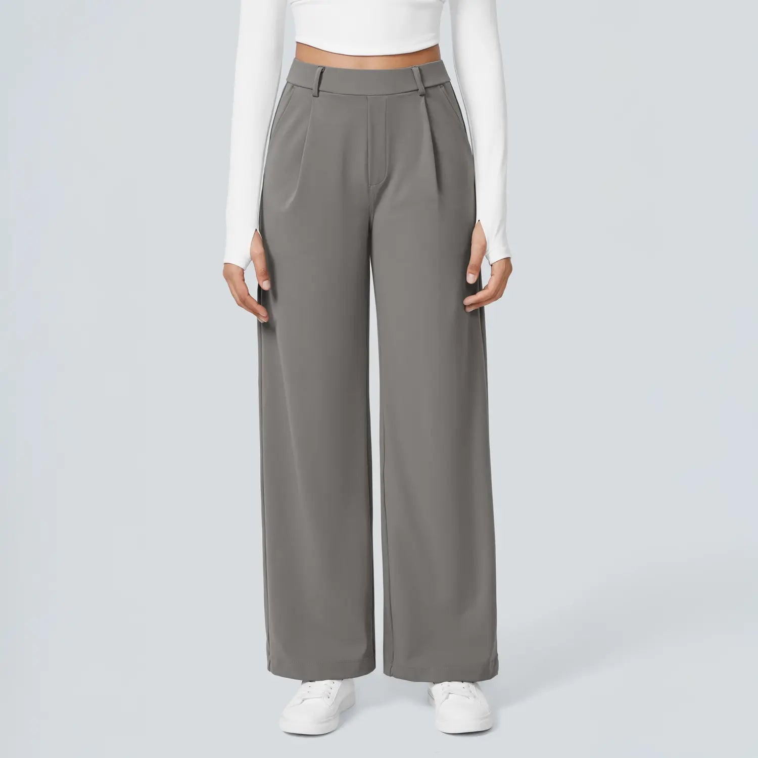 Aveline High Waisted Work Pants front