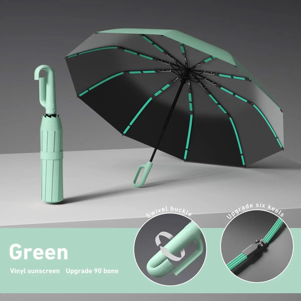 Stormfold Automatic Travel Umbrella
