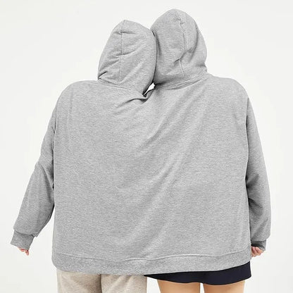 Back view of the two hoods