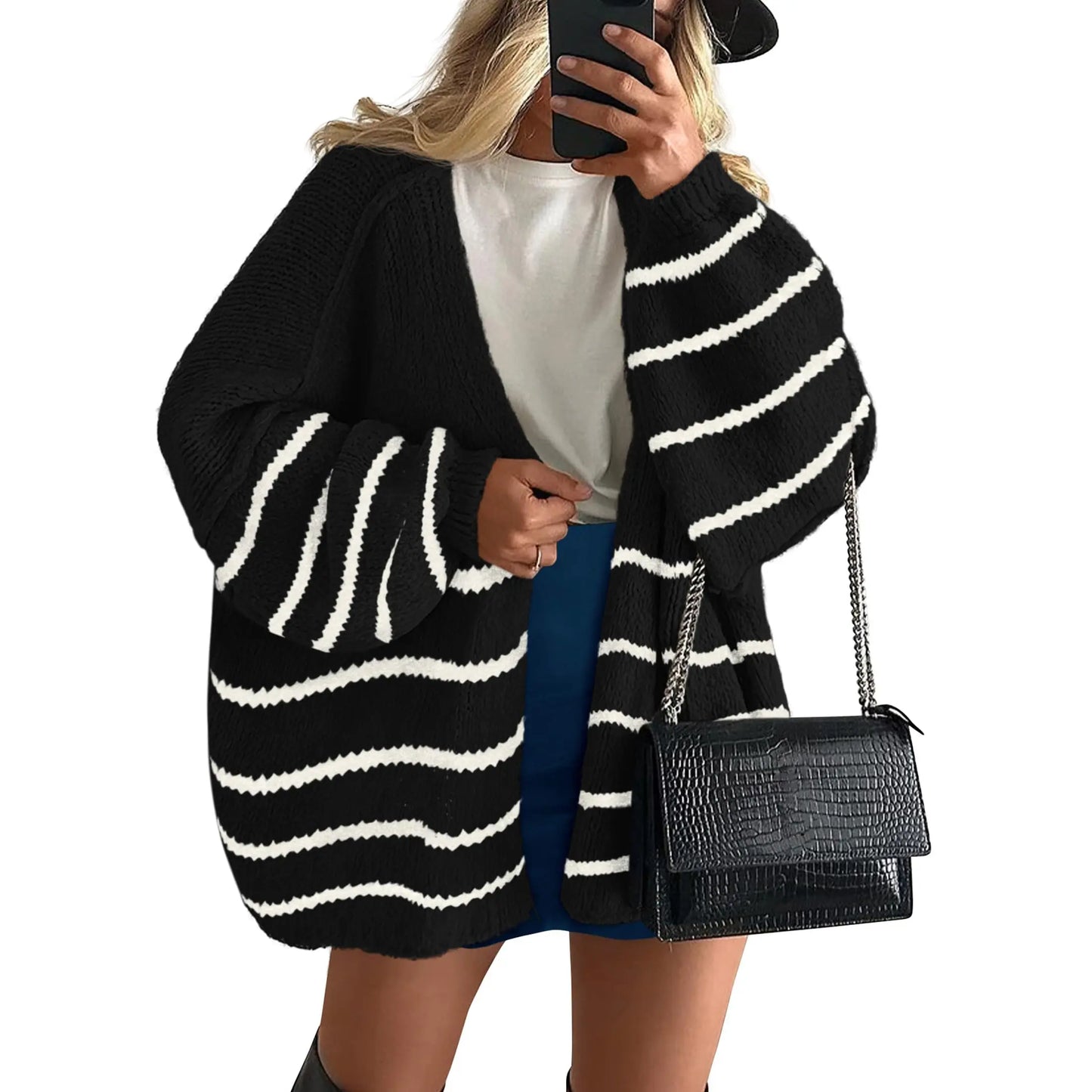 Striped Black