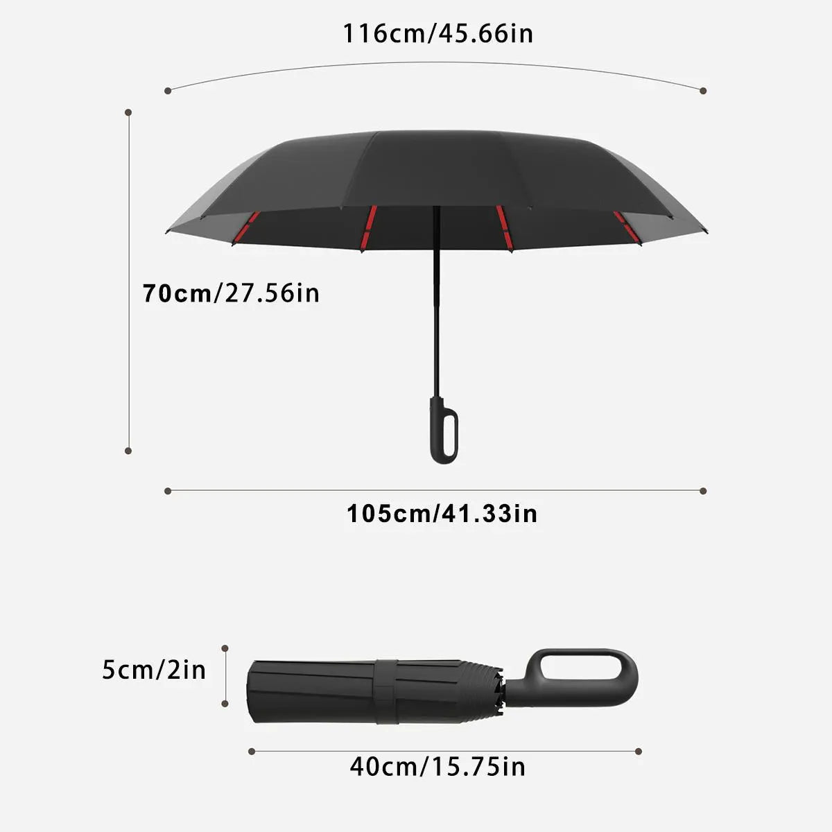 Stormfold Automatic Travel Umbrella
