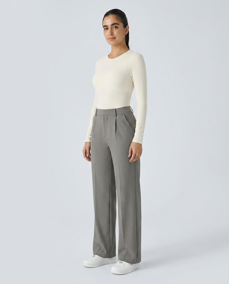 Aveline High Waisted Work Pants studio hero