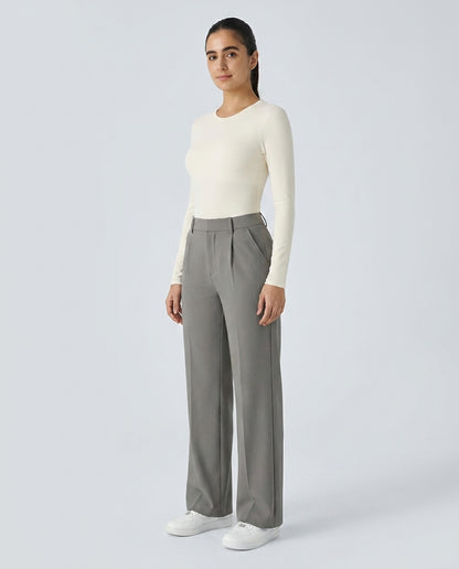 Aveline High Waisted Work Pants studio hero
