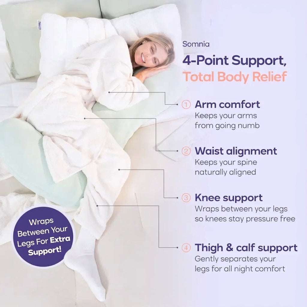 Somnia Body Pillow - 4-point support