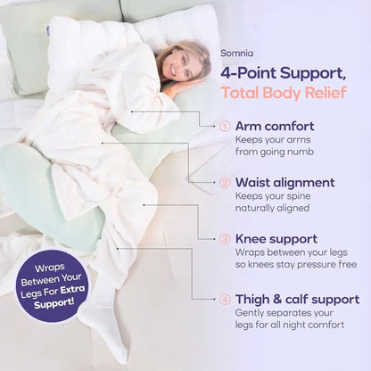 Somnia Body Pillow - 4-point support