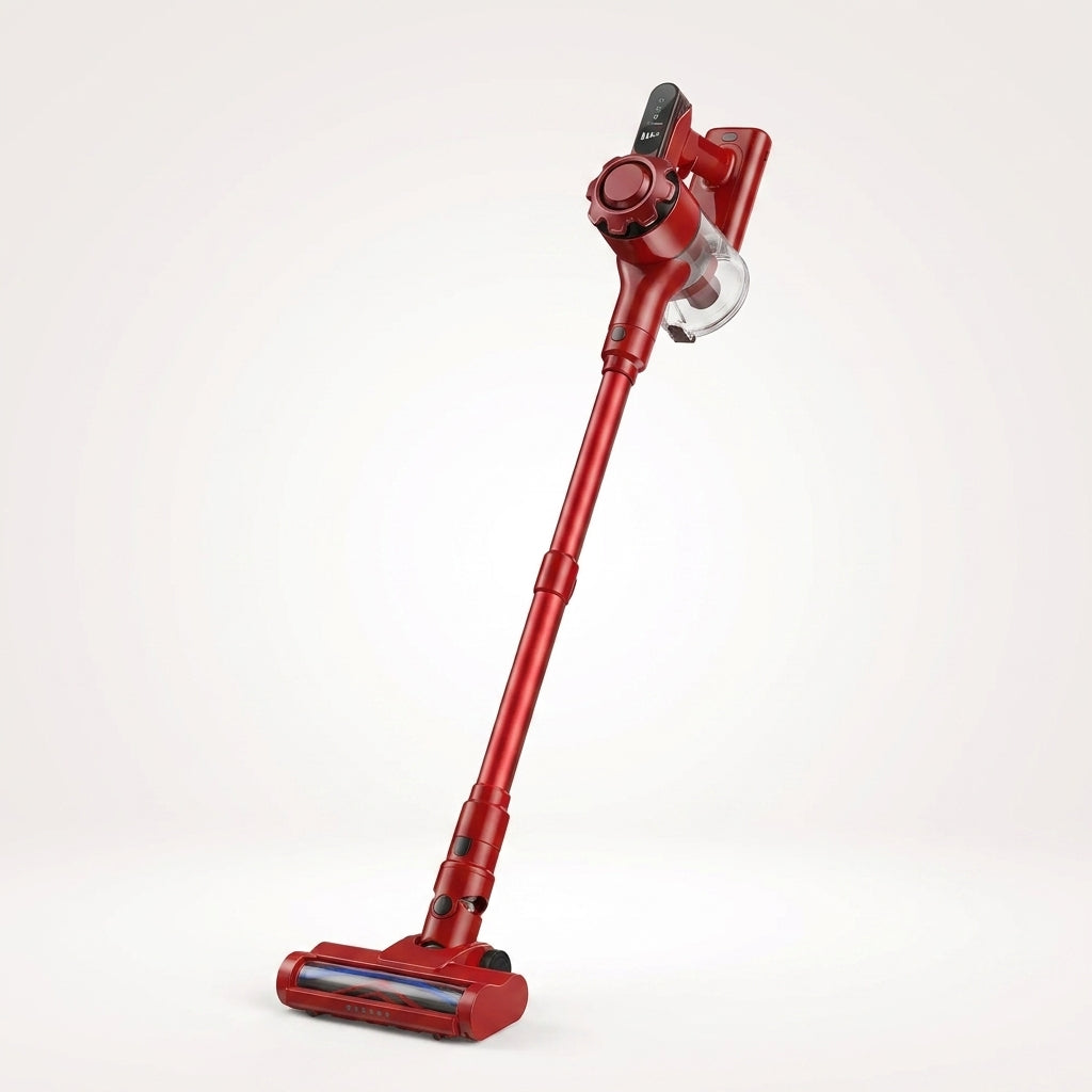 Volara Cordless Stick Vacuum in Red
